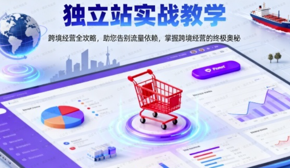 图片[1]-独立站实战教学，跨境经营全攻略，助您告别流量依赖，掌握跨境经营的终极奥秘-杨北资源网