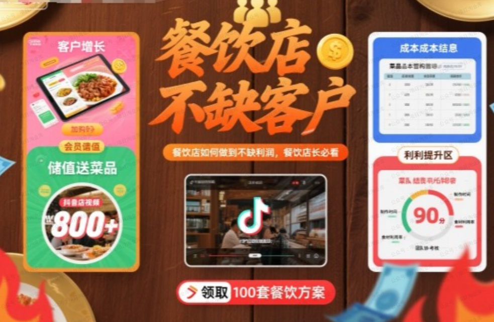 图片[1]-餐饮店如何做到不缺客户不缺利润，餐饮店长必看-杨北资源网