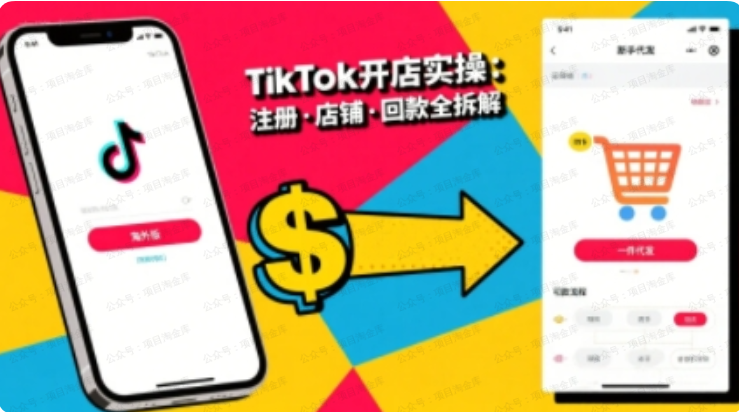 图片[1]-TikTok从开店到投流的进阶课，从基础实操到高阶技巧一网打尽-杨北资源网